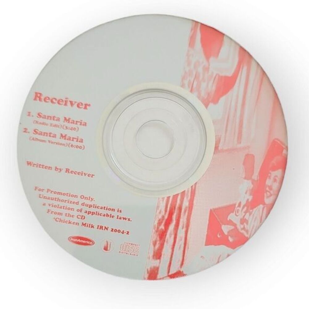 Receiver‎ – Santa Maria [1998 Promotional CD Single]